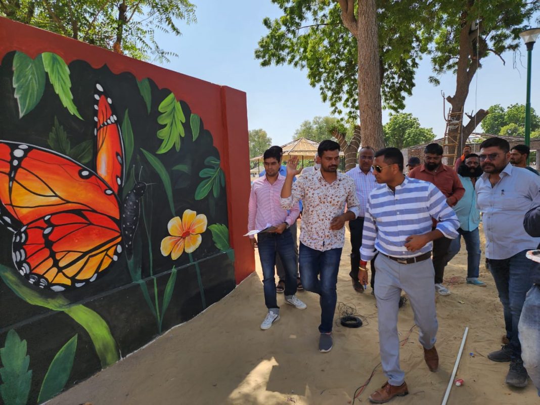 दीपावली पर बीकानेर वासियों को मिलेगा लिलीपॉन्ड का तोहफा<br>संभागीय आयुक्त ने निरीक्षण कर कार्य को जल्द पूर्ण करने के दिए निर्देश दीपावली पर बीकानेर वासियों को मिलेगा लिलीपॉन्ड का तोहफा<br>संभागीय आयुक्त ने निरीक्षण कर कार्य को जल्द पूर्ण करने के दिए निर्देश